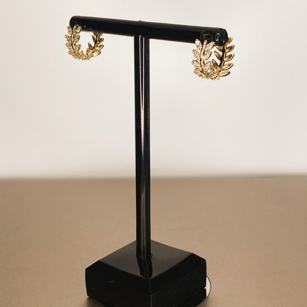 Semi-Fine 18k gold filled Goddess Earrings